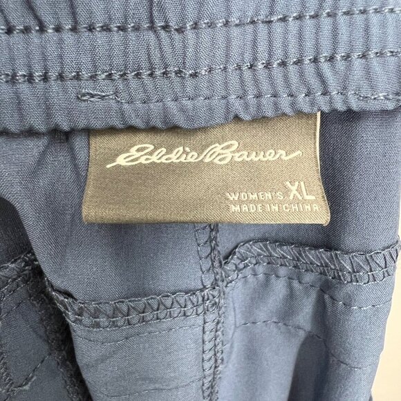 Eddie Bauer Women's Departure Ankle Pants size XL NWT Blue - Picture 11 of 13